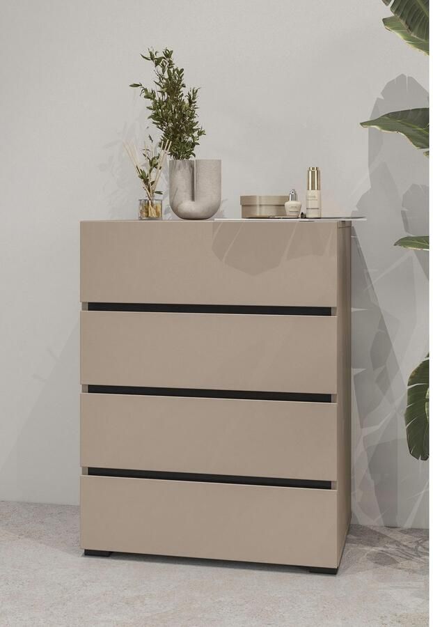 INOSIGN Kast Cross Breedte 60 cm moderne greeploze sideboard 4 lades - Foto 3