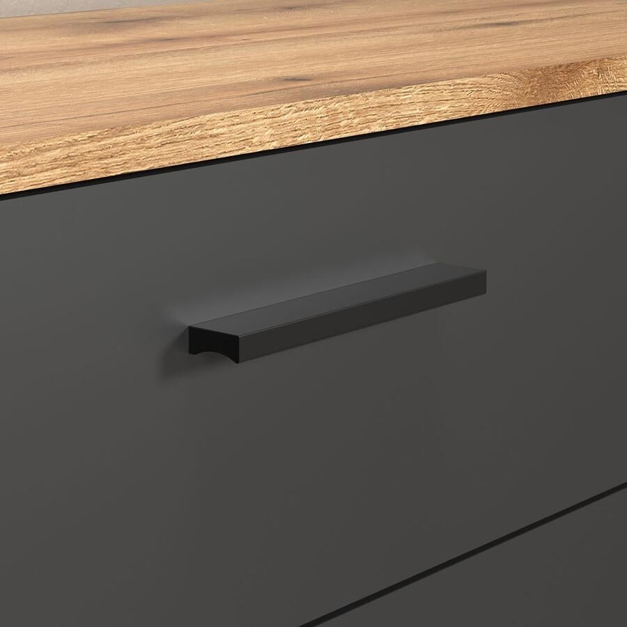 INOSIGN Kast Estepona Ladekast in groeflook met volledige uittrekfunctie (1 stuk) - Foto 4