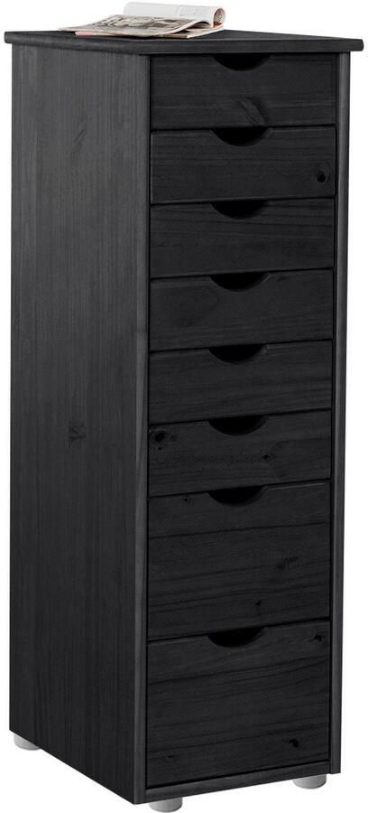 INOSIGN Kast Gava massief grenenhout met vele opbergmogelijkheden breedte 34 cm - Foto 6