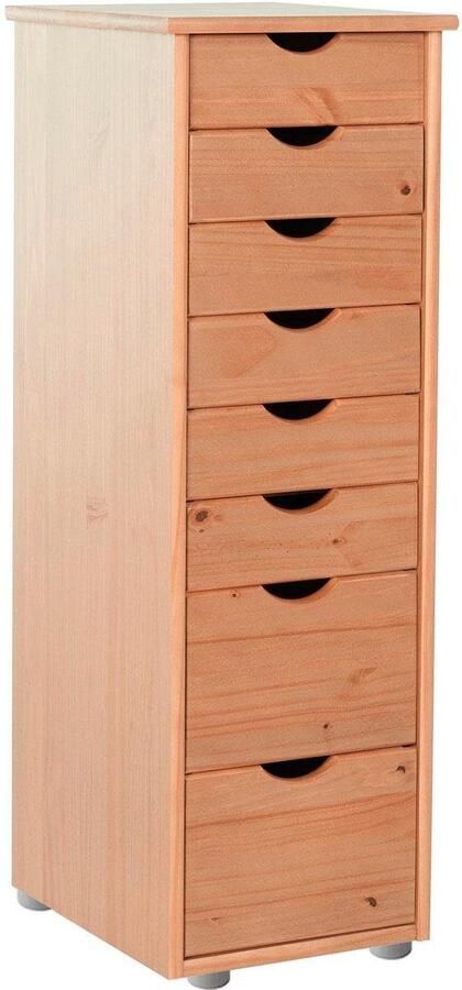 INOSIGN Kast Gava massief grenenhout met vele opbergmogelijkheden breedte 34 cm - Foto 6