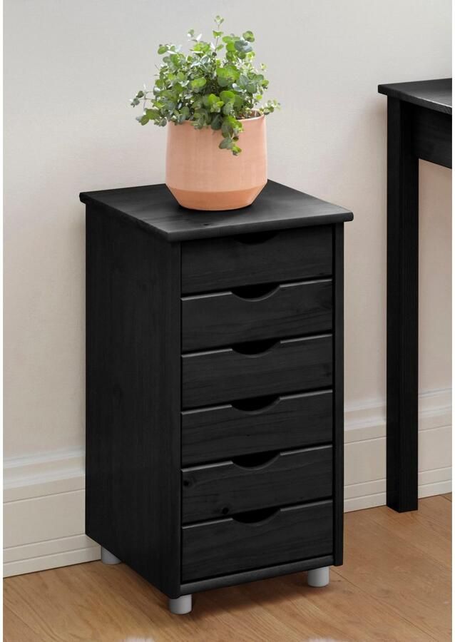 INOSIGN Kast Gava van massief grenenhout met opbergmogelijkheden breedte 39 cm - Foto 4