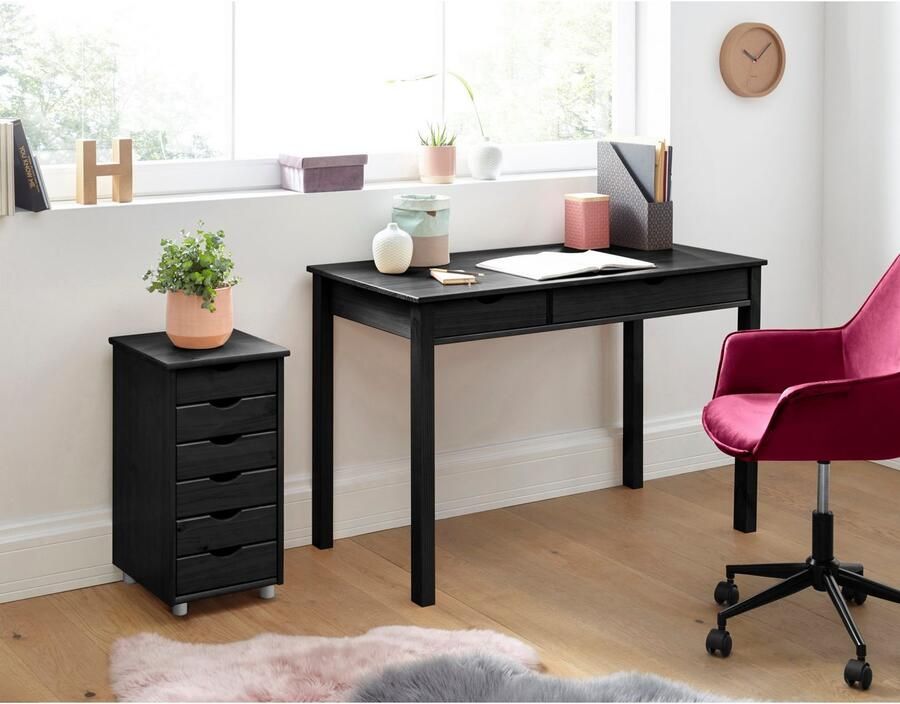 INOSIGN Kast Gava van massief grenenhout met opbergmogelijkheden breedte 39 cm - Foto 3