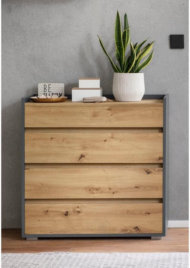 INOSIGN Kast Kosmo 4 laden met volledig uittrekbare rails - Foto 5