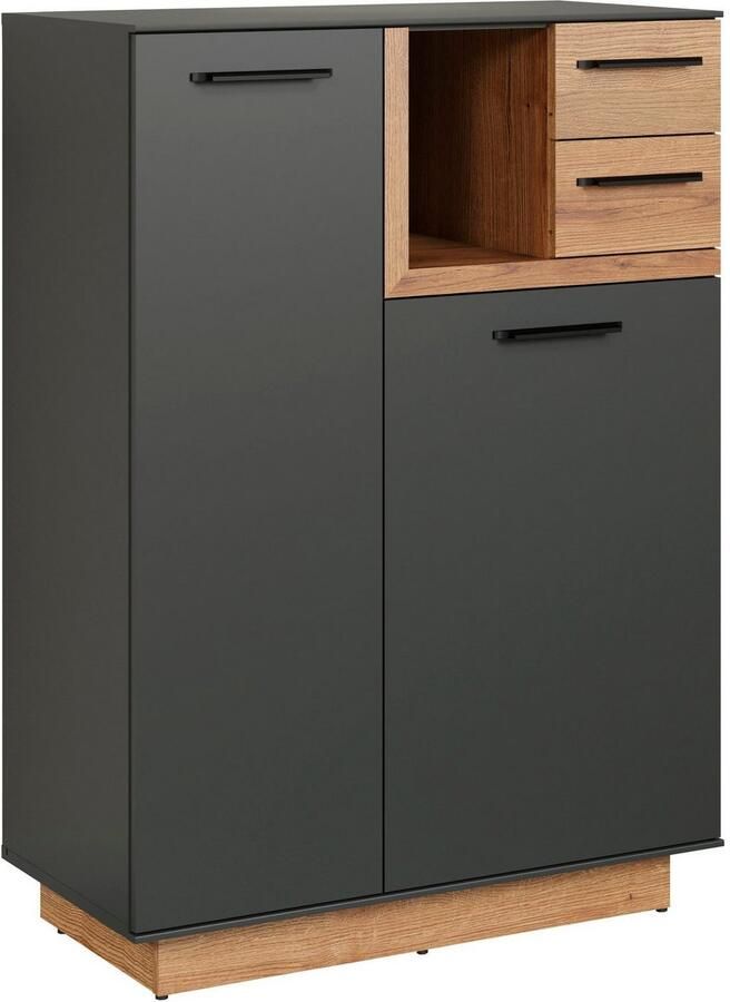 INOSIGN Kast Premont Afm. BxHxD ca.: 80x113x40 cm soft-closetechniek kapstokken schoenenkast (1 stuk) - Foto 6