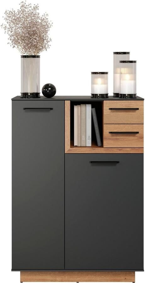 INOSIGN Kast Premont Afm. BxHxD ca.: 80x113x40 cm soft-closetechniek kapstokken schoenenkast (1 stuk) - Foto 11