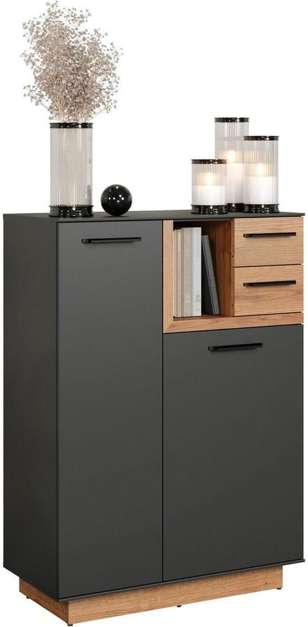 INOSIGN Kast Premont Afm. BxHxD ca.: 80x113x40 cm soft-closetechniek kapstokken schoenenkast (1 stuk) - Foto 12