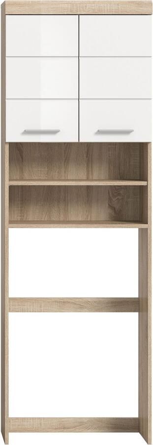 INOSIGN Kast voor wasmachine Siena breedte 63 cm voor wasmachine & droger 2 deuren MDF-front - Foto 7