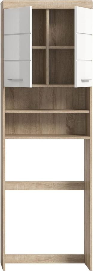 INOSIGN Kast voor wasmachine Siena breedte 63 cm voor wasmachine & droger 2 deuren MDF-front - Foto 8