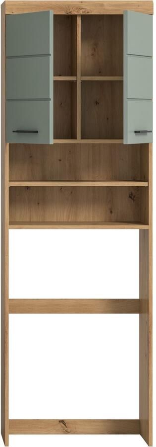 INOSIGN Kast voor wasmachine Siena breedte 63 cm voor wasmachine & droger 2 deuren MDF-front - Foto 7
