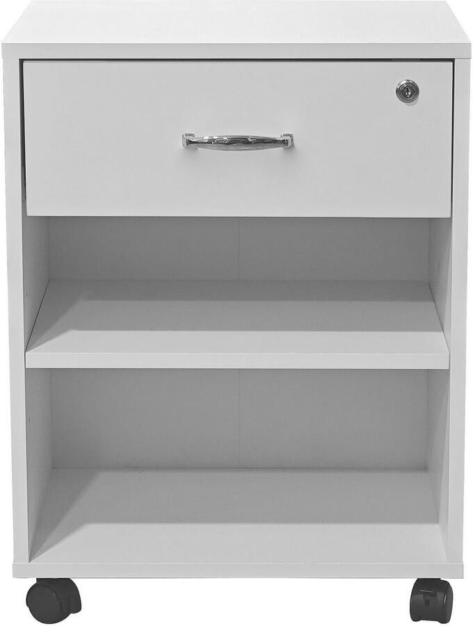 INOSIGN Kastje op wieltjes Dranoel Kantoorcontainer afsluitbaar metalen handgreep breedte 45 cm - Foto 4