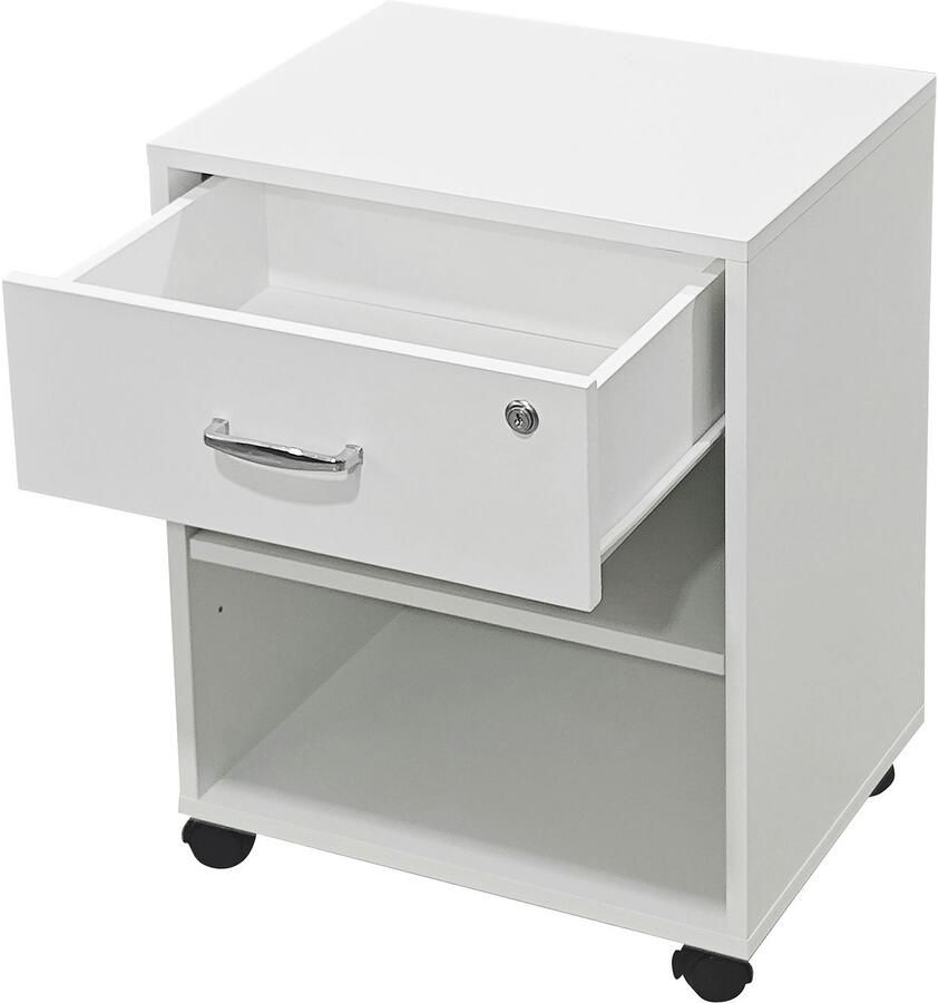 INOSIGN Kastje op wieltjes Dranoel Kantoorcontainer afsluitbaar metalen handgreep breedte 45 cm - Foto 2