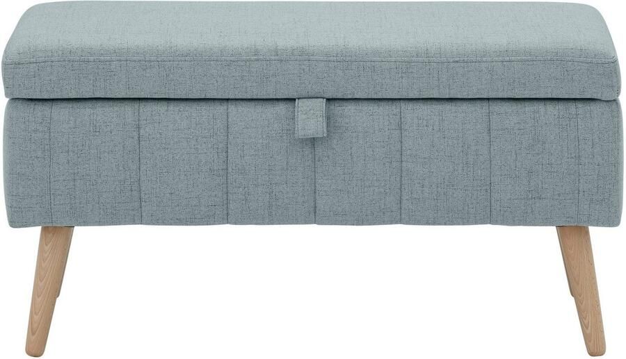 INOSIGN Kistbank AMIRA met opbergvak in 3 stofkwaliteiten met fijne stiksels - Foto 9