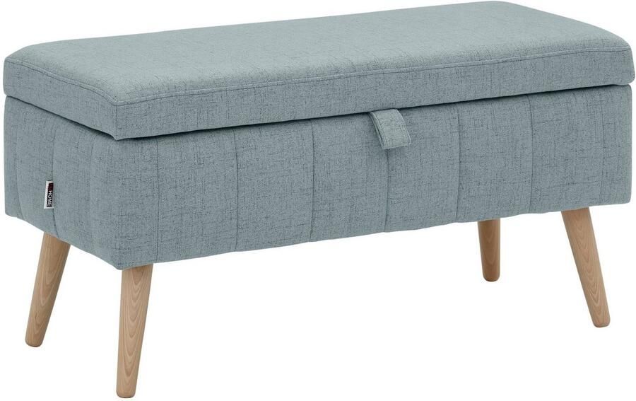 INOSIGN Kistbank AMIRA met opbergvak in 3 stofkwaliteiten met fijne stiksels - Foto 8