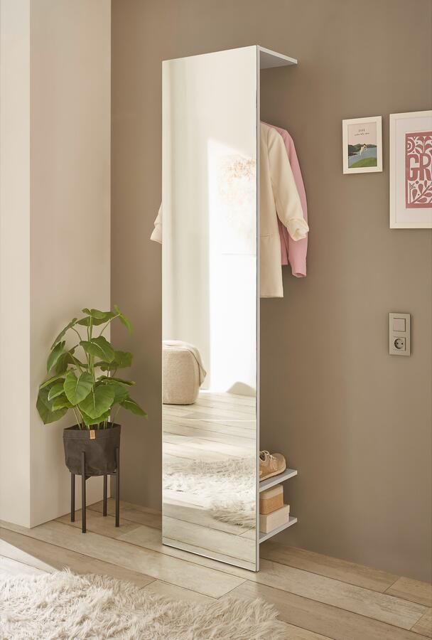 INOSIGN Kledingkast GiRON CiTY kast met spiegeldeur moderne kledingkast met kledingstang modern design aan beide zijden geopend 50 cm breed - Foto 7