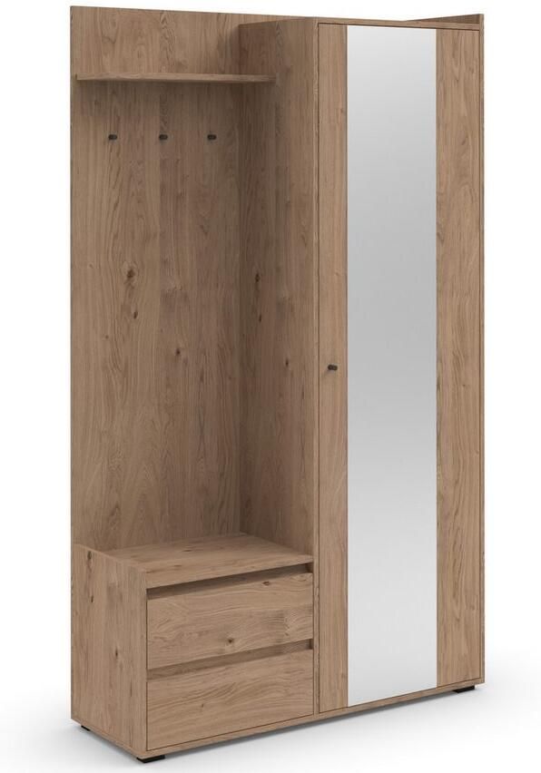 INOSIGN Kledingkast Kosmo met spiegel afmetingen 118 x 30 cm hoogte 190 cm breedte 110 cm - Foto 4