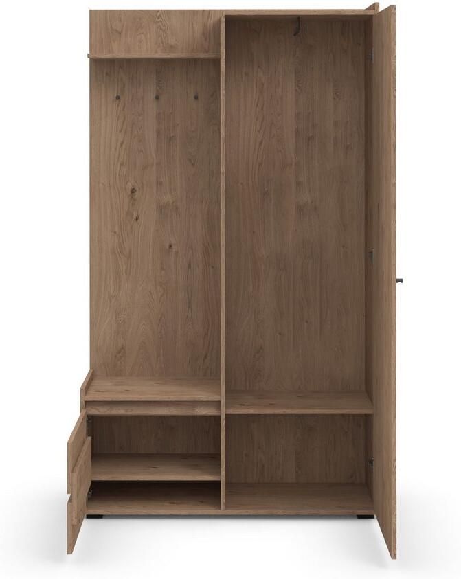 INOSIGN Kledingkast Kosmo met spiegel afmetingen 118 x 30 cm hoogte 190 cm breedte 110 cm