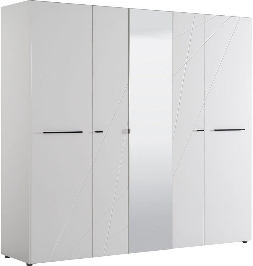 INOSIGN Kledingkast Ksanti hoogglanzend front met spiegel - Foto 4