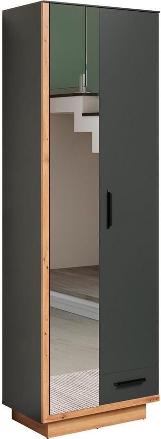 INOSIGN Kledingkast Premont Elegante hal kast op een sokkel Soft-Close Met frontspiegel (1 stuk) - Foto 10