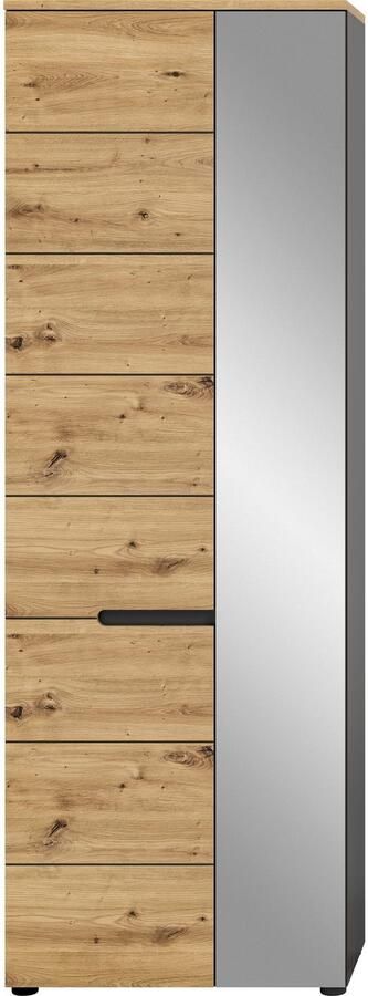 INOSIGN Kledingkast Rehat hoogte: 190 cm in basalt grijs Artisan eiken 2 deuren 6 vakken - Foto 10