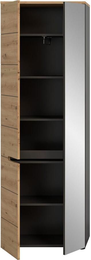 INOSIGN Kledingkast Rehat hoogte: 190 cm in basalt grijs Artisan eiken 2 deuren 6 vakken - Foto 11