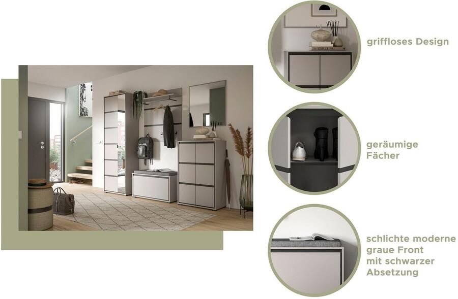 INOSIGN Kledingkast Skygge Kledingkast gang breedte 65 cm (1 stuk) - Foto 4