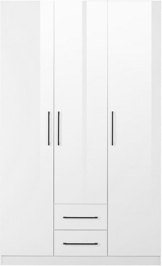 INOSIGN Kledingkast Sylt slaapkamerkast garderobe kast bestseller hoogglans Draai-deur kast met perfecte binneninrichting breedte 120 cm - Foto 6