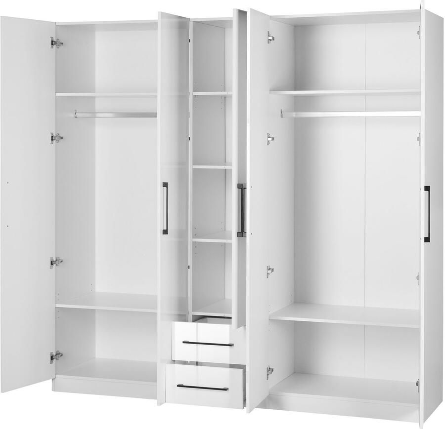 INOSIGN Kledingkast Sylt slaapkamerkast garderobe kast TOPSELLER in hoogglans wit - Foto 2