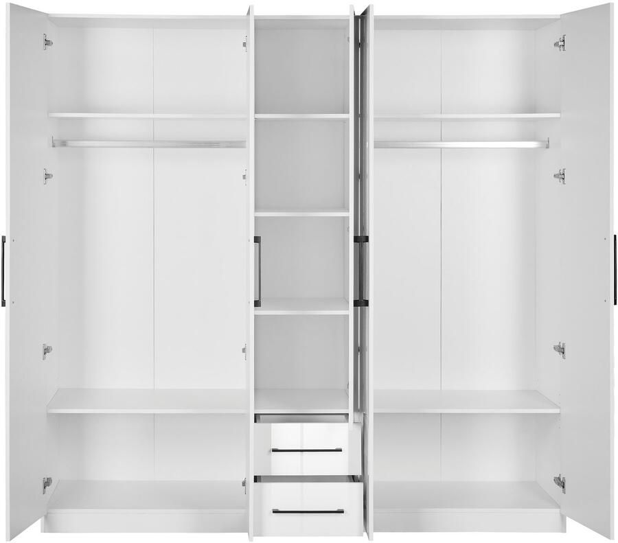 INOSIGN Kledingkast Sylt slaapkamerkast garderobe kast TOPSELLER in hoogglans wit - Foto 4