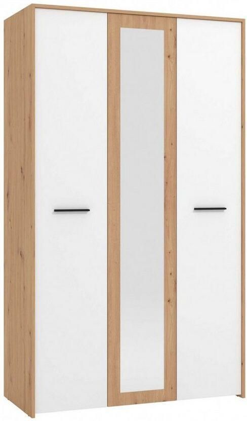 INOSIGN Kledingkast Varadero 2 moderne kleurcombinaties met zwarte handgrepen met 1 spiegeldeur in de breedtes 119 en 157 cm fsc-gecertificeerd - Foto 6