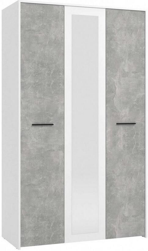 INOSIGN Kledingkast Varadero 2 moderne kleurcombinaties met zwarte handgrepen met 1 spiegeldeur in de breedtes 119 en 157 cm fsc-gecertificeerd - Foto 7