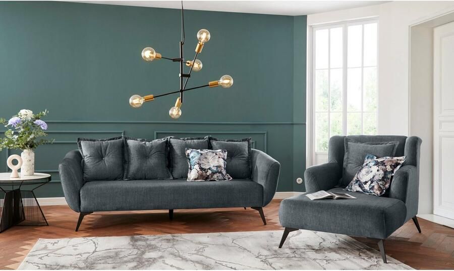INOSIGN Loveseat Baggio Mega fauteuil voor comfort en ontspanning tijdloos en modern - Foto 9