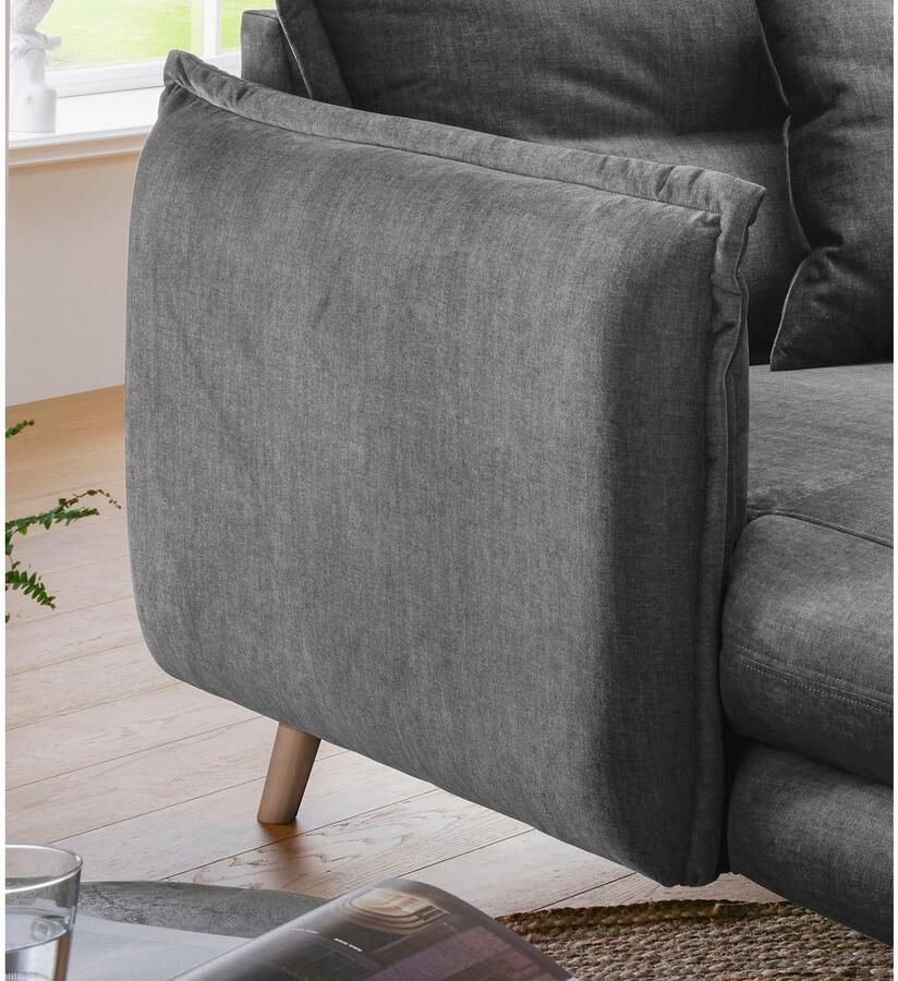 INOSIGN Loveseat LAZIO moderne fauteuil met een comfortabele bekleding 2 stuks decoratieve sierkussens - Foto 2