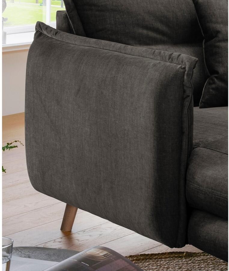 INOSIGN Loveseat LAZIO moderne fauteuil met een comfortabele bekleding 2 stuks decoratieve sierkussens - Foto 2