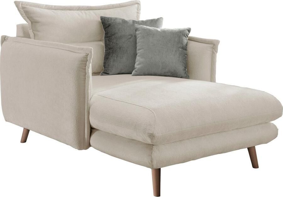 INOSIGN Loveseat LAZIO moderne fauteuil met een comfortabele bekleding 2 stuks decoratieve sierkussens - Foto 5