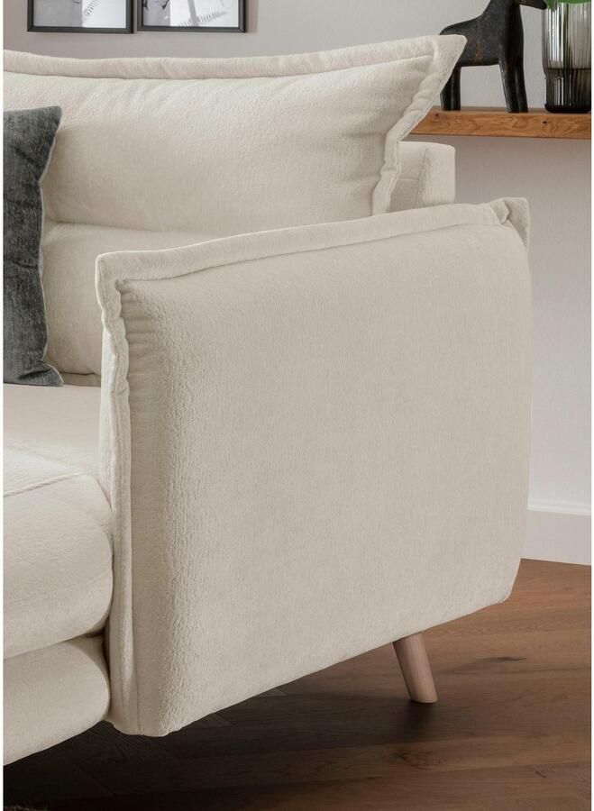 INOSIGN Loveseat LAZIO moderne fauteuil met een comfortabele bekleding 2 stuks decoratieve sierkussens - Foto 4
