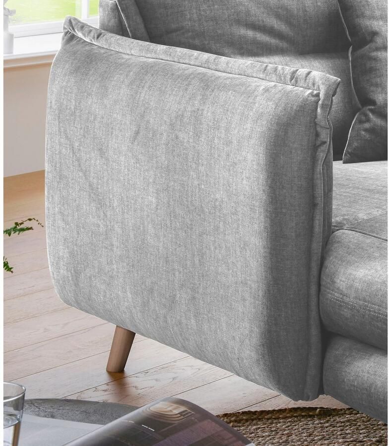 INOSIGN Loveseat LAZIO moderne fauteuil met een comfortabele bekleding 2 stuks decoratieve sierkussens - Foto 3