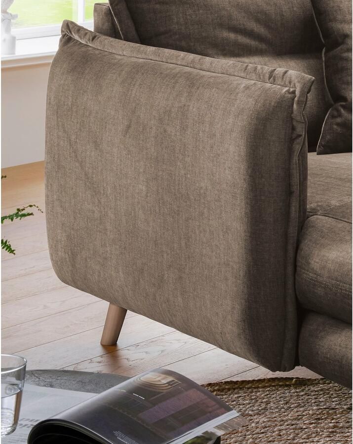 INOSIGN Loveseat LAZIO moderne fauteuil met een comfortabele bekleding 2 stuks decoratieve sierkussens - Foto 3