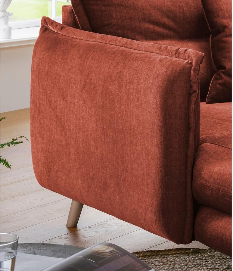 INOSIGN Loveseat LAZIO moderne fauteuil met een comfortabele bekleding 2 stuks decoratieve sierkussens - Foto 2