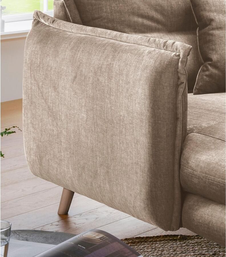 INOSIGN Loveseat LAZIO moderne fauteuil met een comfortabele bekleding 2 stuks decoratieve sierkussens - Foto 3