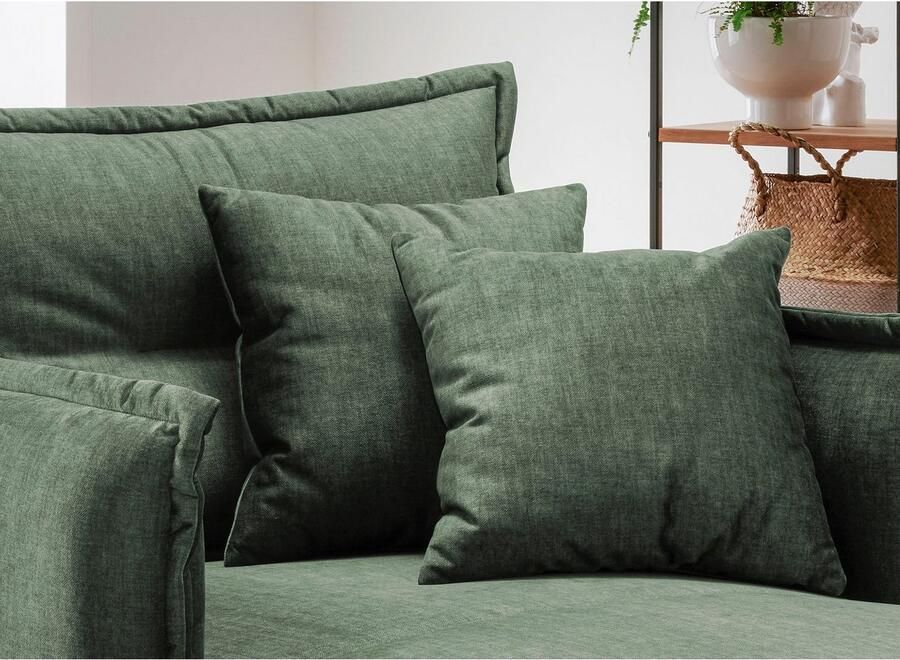 INOSIGN Loveseat LAZIO moderne fauteuil met een comfortabele bekleding 2 stuks decoratieve sierkussens - Foto 4