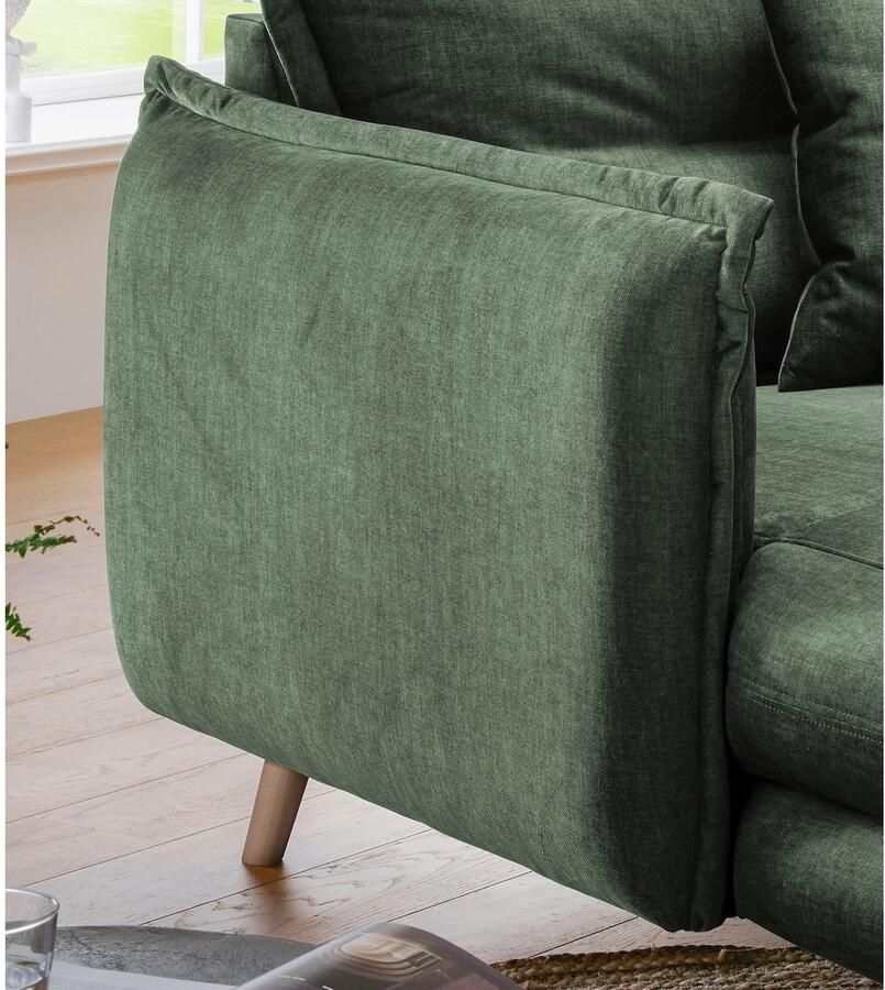 INOSIGN Loveseat LAZIO moderne fauteuil met een comfortabele bekleding 2 stuks decoratieve sierkussens - Foto 3