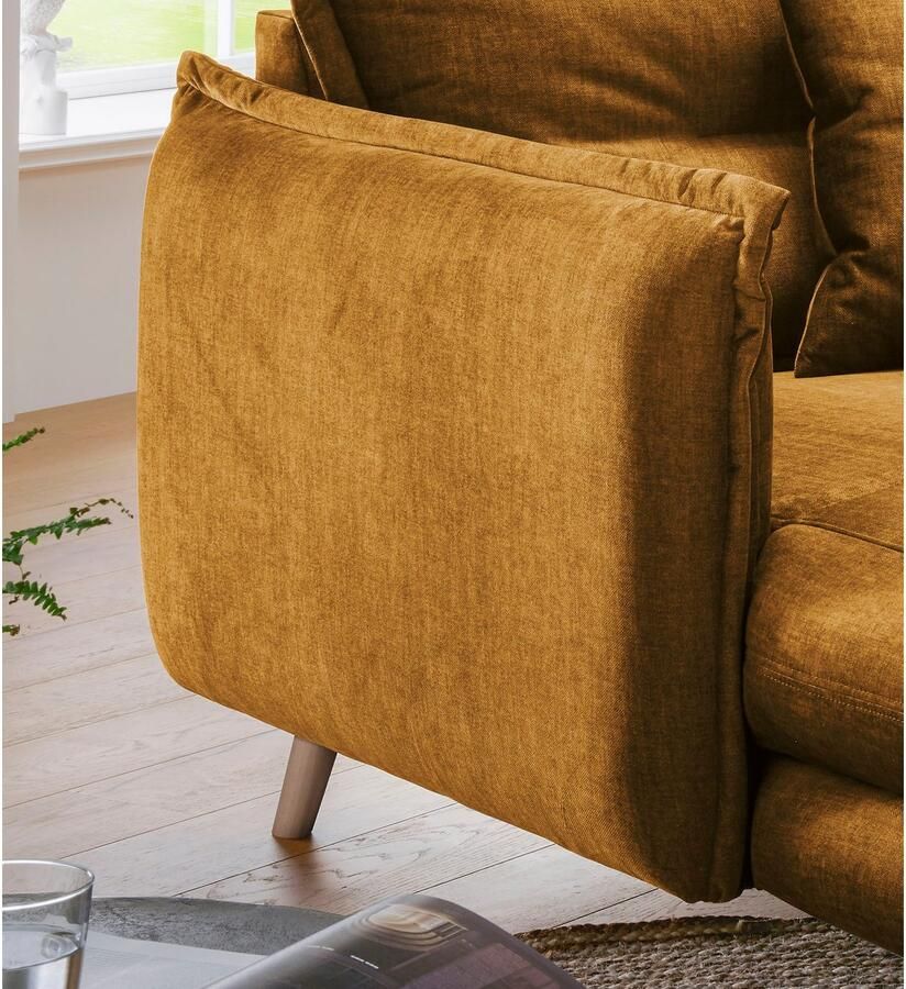 INOSIGN Loveseat LAZIO moderne fauteuil met een comfortabele bekleding 2 stuks decoratieve sierkussens - Foto 2