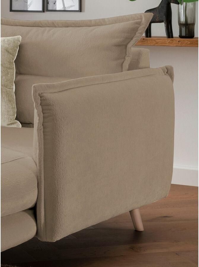 INOSIGN Loveseat LAZIO moderne fauteuil met een comfortabele bekleding 2 stuks decoratieve sierkussens - Foto 4