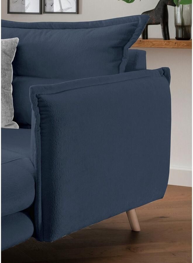 INOSIGN Loveseat LAZIO moderne fauteuil met een comfortabele bekleding 2 stuks decoratieve sierkussens - Foto 5