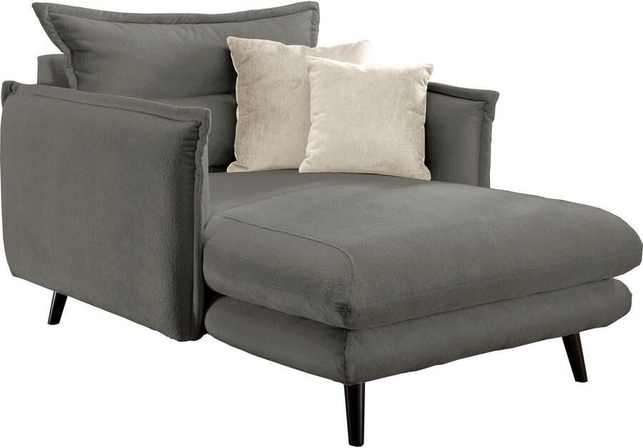 INOSIGN Loveseat LAZIO moderne fauteuil met een comfortabele bekleding 2 stuks decoratieve sierkussens - Foto 5
