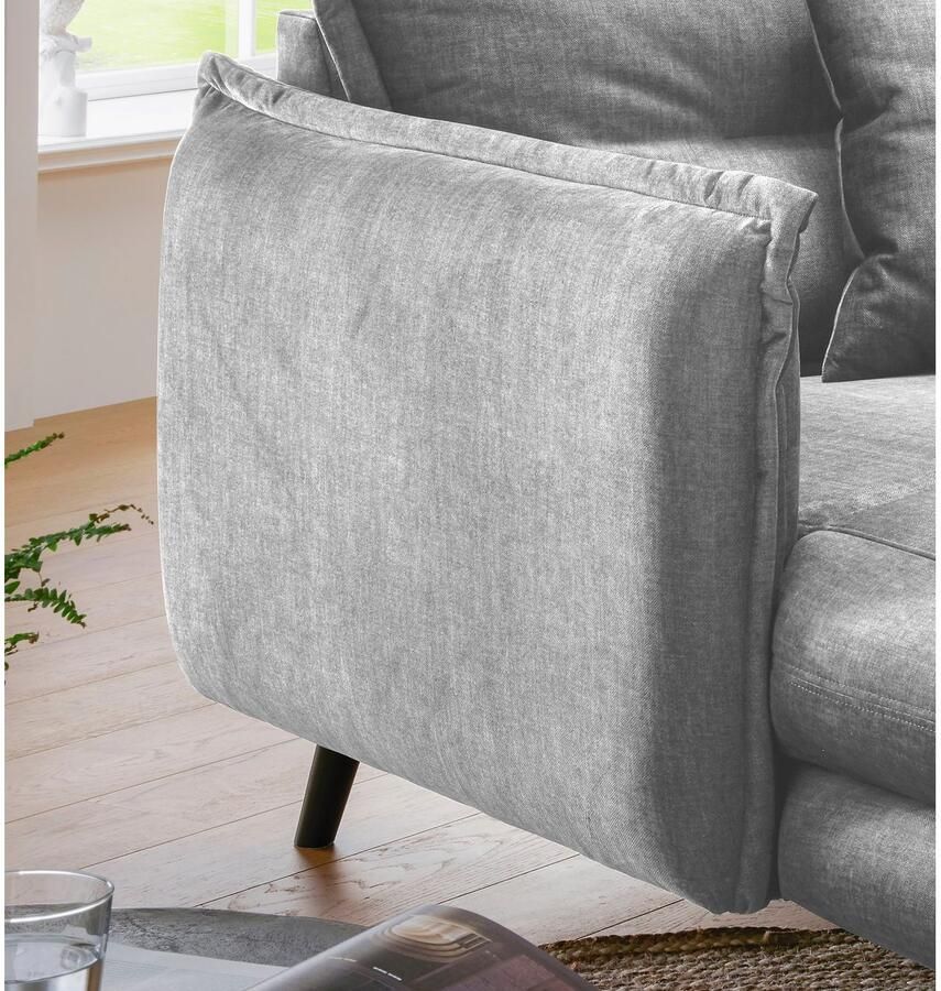 INOSIGN Loveseat LAZIO moderne fauteuil met een comfortabele bekleding 2 stuks decoratieve sierkussens - Foto 2