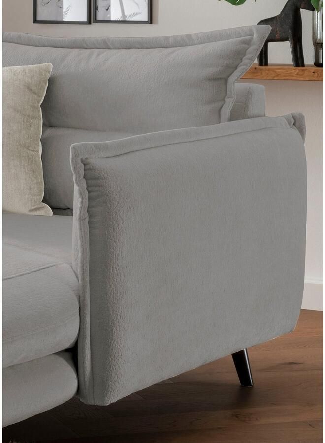INOSIGN Loveseat LAZIO moderne fauteuil met een comfortabele bekleding 2 stuks decoratieve sierkussens - Foto 4