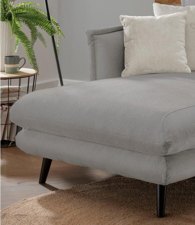 INOSIGN Loveseat LAZIO moderne fauteuil met een comfortabele bekleding 2 stuks decoratieve sierkussens