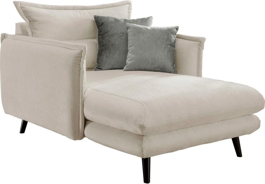 INOSIGN Loveseat LAZIO moderne fauteuil met een comfortabele bekleding 2 stuks decoratieve sierkussens - Foto 4
