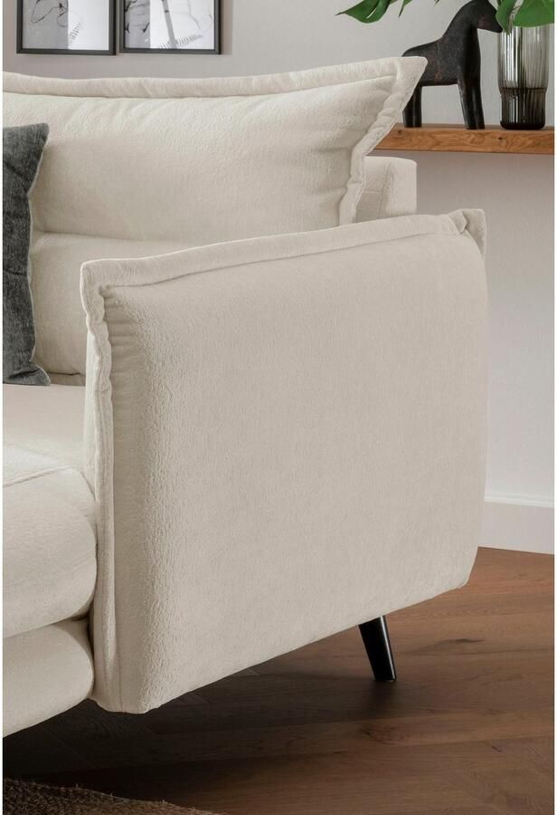 INOSIGN Loveseat LAZIO moderne fauteuil met een comfortabele bekleding 2 stuks decoratieve sierkussens - Foto 6